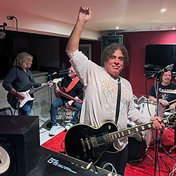 Peter Baron Frampton Tribute Rehearsing Peter Baron Frampton Tribute Rehearsing